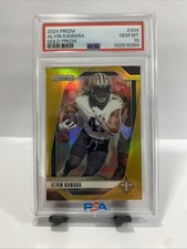 2024 Panini Prizm Alvin Kamara #204 Gold Prizm /10