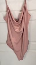 Gaze Tank Straps Snap Bottom Bodysuit Size L ...