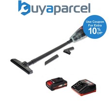 Image of Einhell 18v Cordless Vacuum Handheld Vac Power X-Change TE-VC 18 LI 2ah Battery