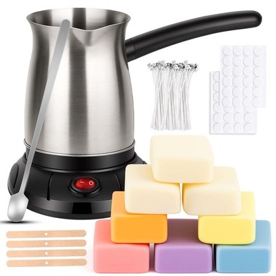 Wax Melter for Candle Making, Soy Candle Making Kit with Wax Melting Pot, DIY