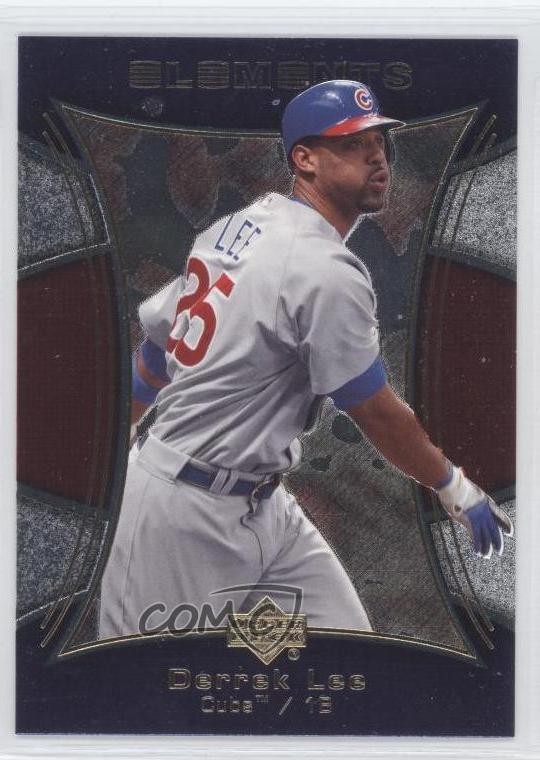 2007 Upper Deck Elements Derrek Lee #49 0b9