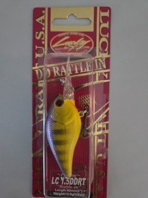 Discontinued Lucky Craft 1.5 DD RT Deep ''Rattle In'' Crankbait TO Gill Omori NOS