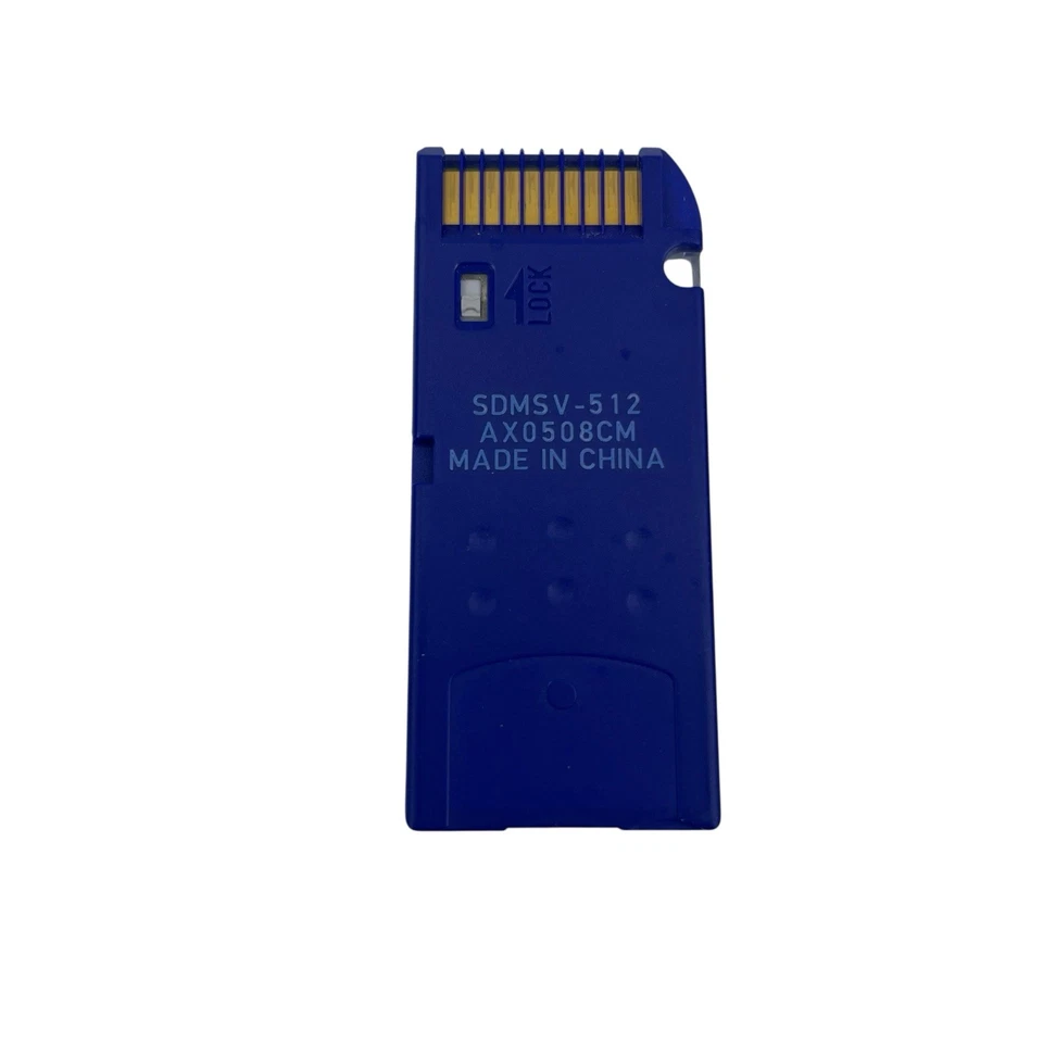 SanDisk 512MB Memory Stick Pro Card Magic Gate SDMSV-512 AX0508CM, Tested - Image 2 of 2
