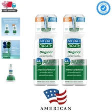 Activated Mouthwash - Adult Mouthwash for Fresh Breath - Oral Rinse for 24-Ho...