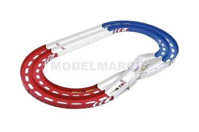 TAMIYA 94893 Ovaler Mini4WD Kurs Mit Bunter 2-Spuriger Brücke