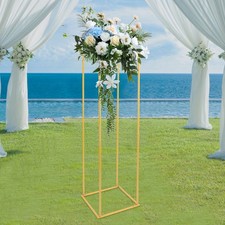 Matrimonio Flower Stand Flower espositore rack oro portafiori decorazioni 70,86 pollici