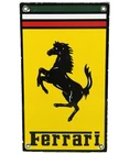 VINTAGE FERRARI PORCELAIN DEALERSHIP SIGN ITALY LAMBORGHINI GAS OIL ENZO LOTUS