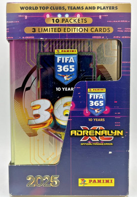 Panini  2025 Adrenalyn XL FIFA 365 Collectors Tin Classic  Fußball Trading Cards