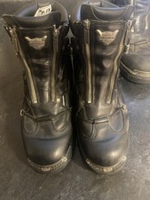 Harley-Davidson Men's Motorcycle Riding Boots Zipper Up Size 13