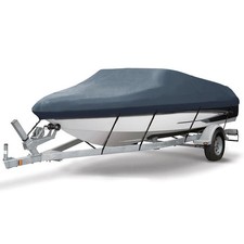 210D Bootsplane V-Rumpf Bootspersenning Bootsabdeckung Wasserdicht UV-Schutz 90"