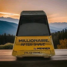 Millionaire After Shave By Mennen 2 Fl Oz Vintage Splash