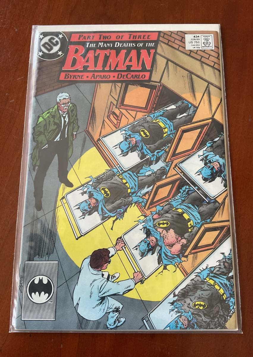 The Many Deaths of Batman Parts 1-3 #433 434 435 DC Comics (1989