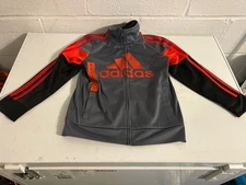 Adidas Youth Sz 6 New Track Jacket-Free Shipping