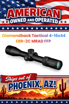 #ad Vortex Optics Diamondback Tactical 4 16x44 EBR 2C MRAD FFP Rifle Scope $224.99
