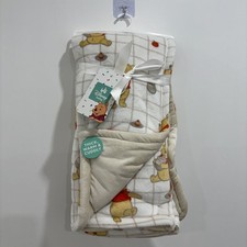 Disney Baby Winnie the Pooh plush baby blanket 30x40