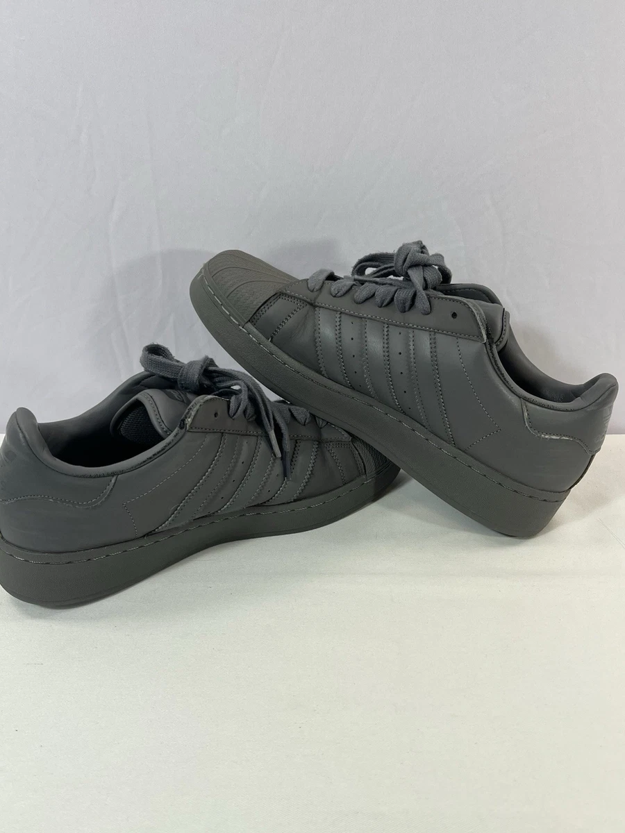 Adidas Superstar XLG Grey Black for sale | eBay