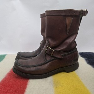 Vtg Gokey Hunting Snake Gro-Cord Boots Mens 10.5 E Brown Bison Classic Engineer Gokey Snake Boots | eBay main image 4