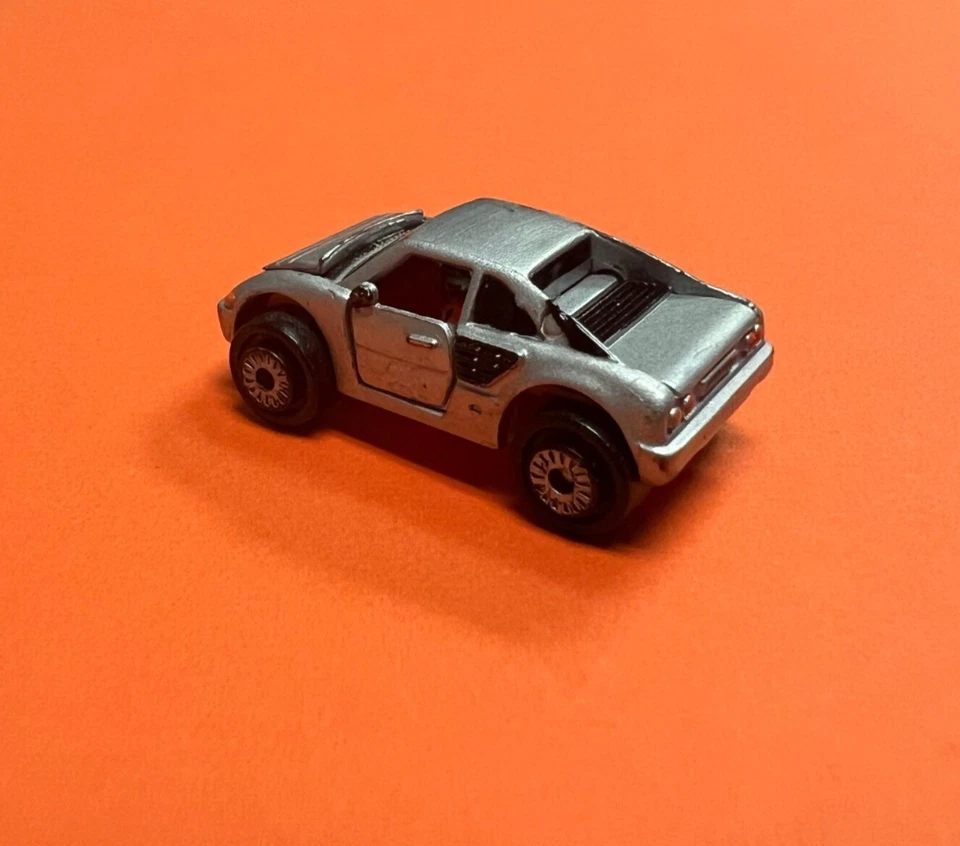 Vintage 1989 Galoob Micro Machines Deluxe Ferrari Mondial Silver - Image 4 of 4