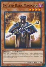 Skilled Dark Magician - LEDD-ENA06 - Common - 1st Edition - Lightly Played