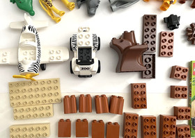 LEGO DUPLO 6156 PHOTO SAFARI Playset TOY Mostly Complete RETIRED READ