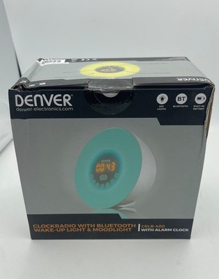 Denver CRLB-400: Wecker mit Licht, BT, FM & Akku. Dein Morgen-