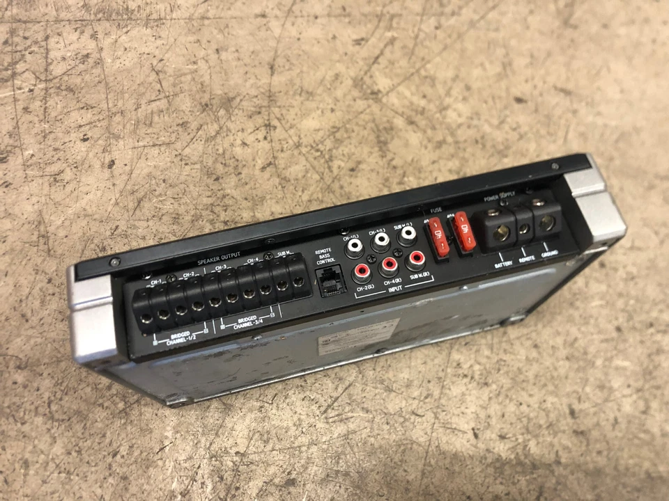 ALPINE Endstufe PDR-V75 5 Kanal Digital Verstärker RMS 4x 75W - Bild 2 von 4