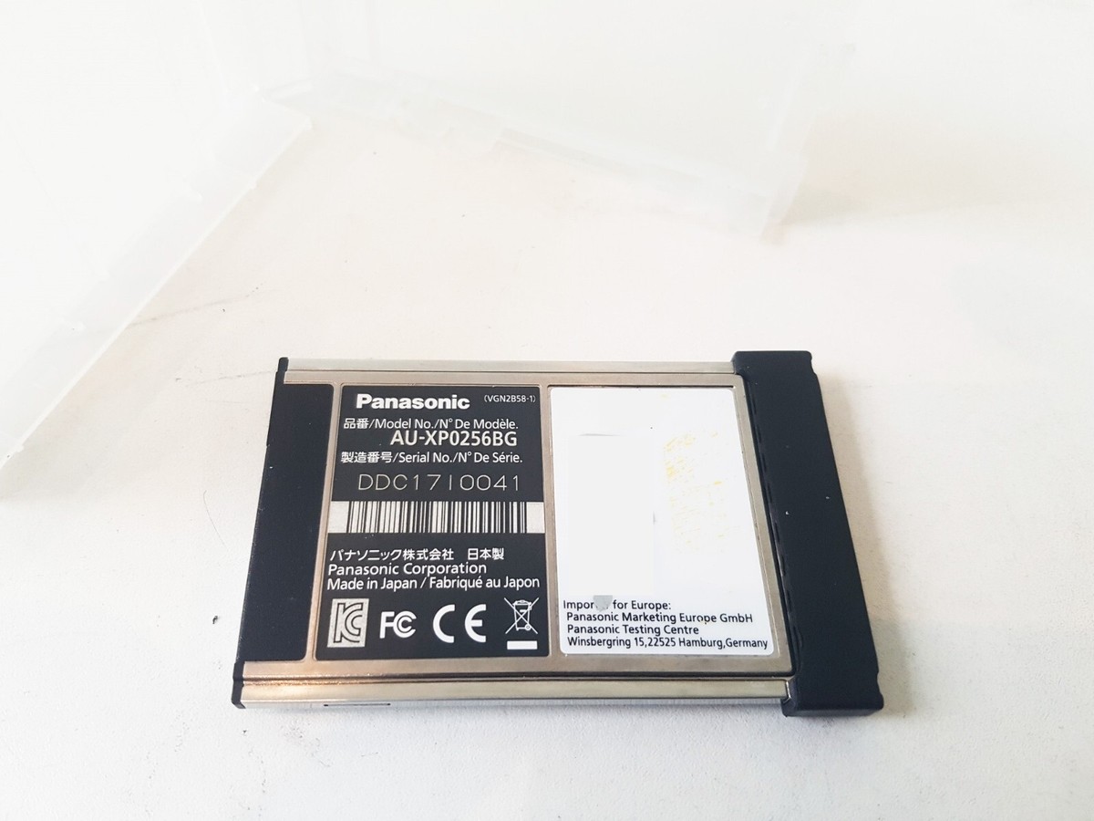 Carte Mémoire Panasonic AU-XP0256BG 256Go ExpressP2 Pour Varicam - Occasion Garantie 1 Mois