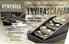 Homedics " ENVIRASCAPE " MINI STEP Tabletop Relaxation Fountain 7.5" X 6" X 10" 