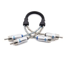 NVX XIX2025 0.82 ft 2-Channel RCA Audio Interconnect Cable
