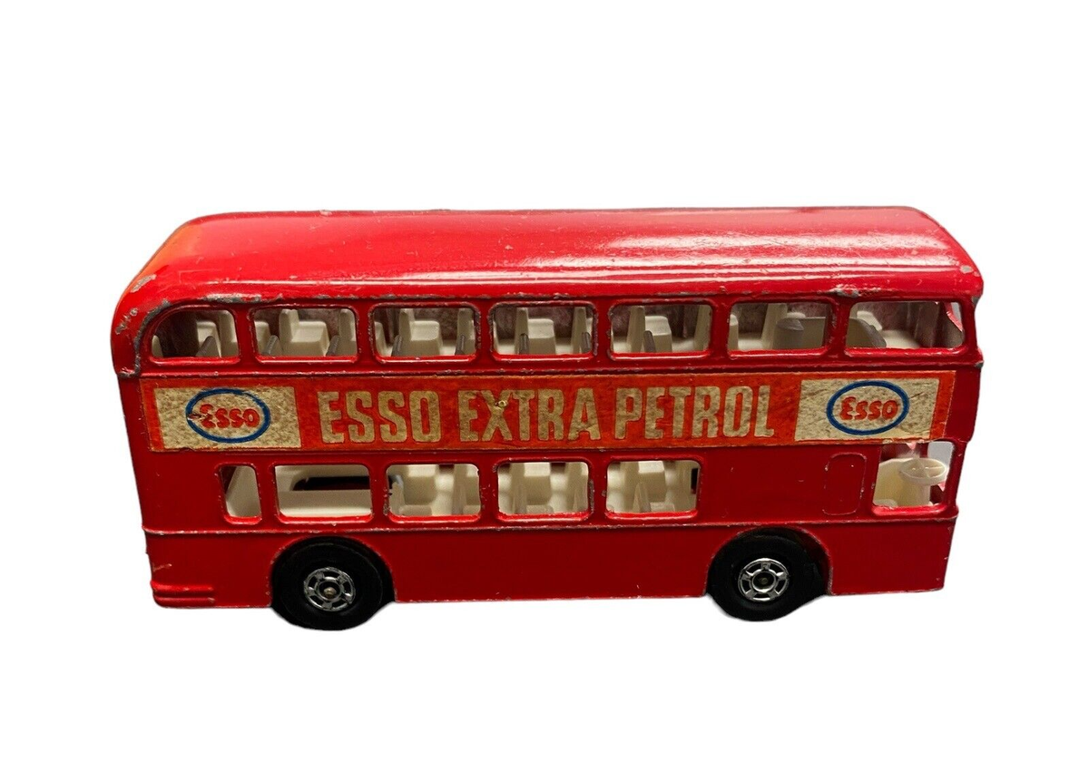 Matchbox Series No 74 Daimler Bus England By Lesney Superfast Esso