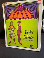 Barbie Francie Doll Trunk Case Vintage 1966 Mattel