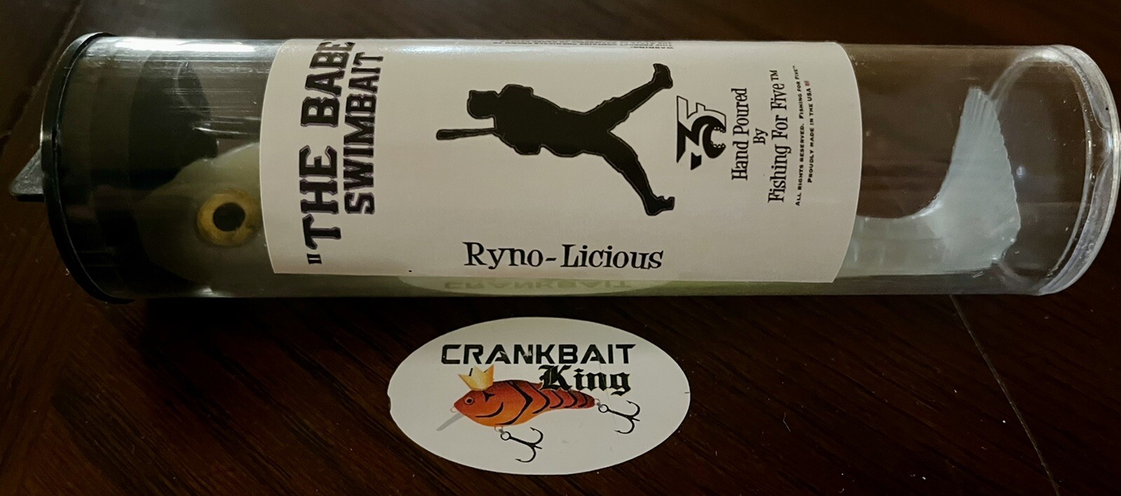 NOS 3F The Babe Harnessed Swimbait -Color Ryno-Licious Out Of Production not XPS - Image 2