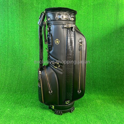 Majesty Golf Premium 24 Black Cart Bag 9.5 x 47in 4.7kg 2024 Model