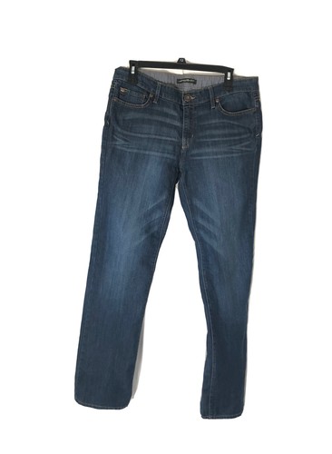 Jeans donna Eddie Bauer taglia 8/29 blu denim jeans ragazzo bootcut vita alta - Foto 6 di 12
