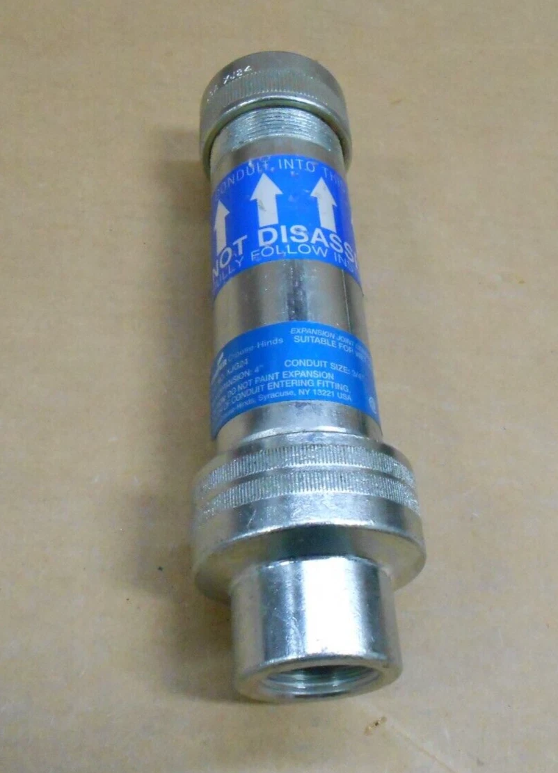 CrouseHinds XJG74 Steel Expansion Joint With Internal, 42 OFF