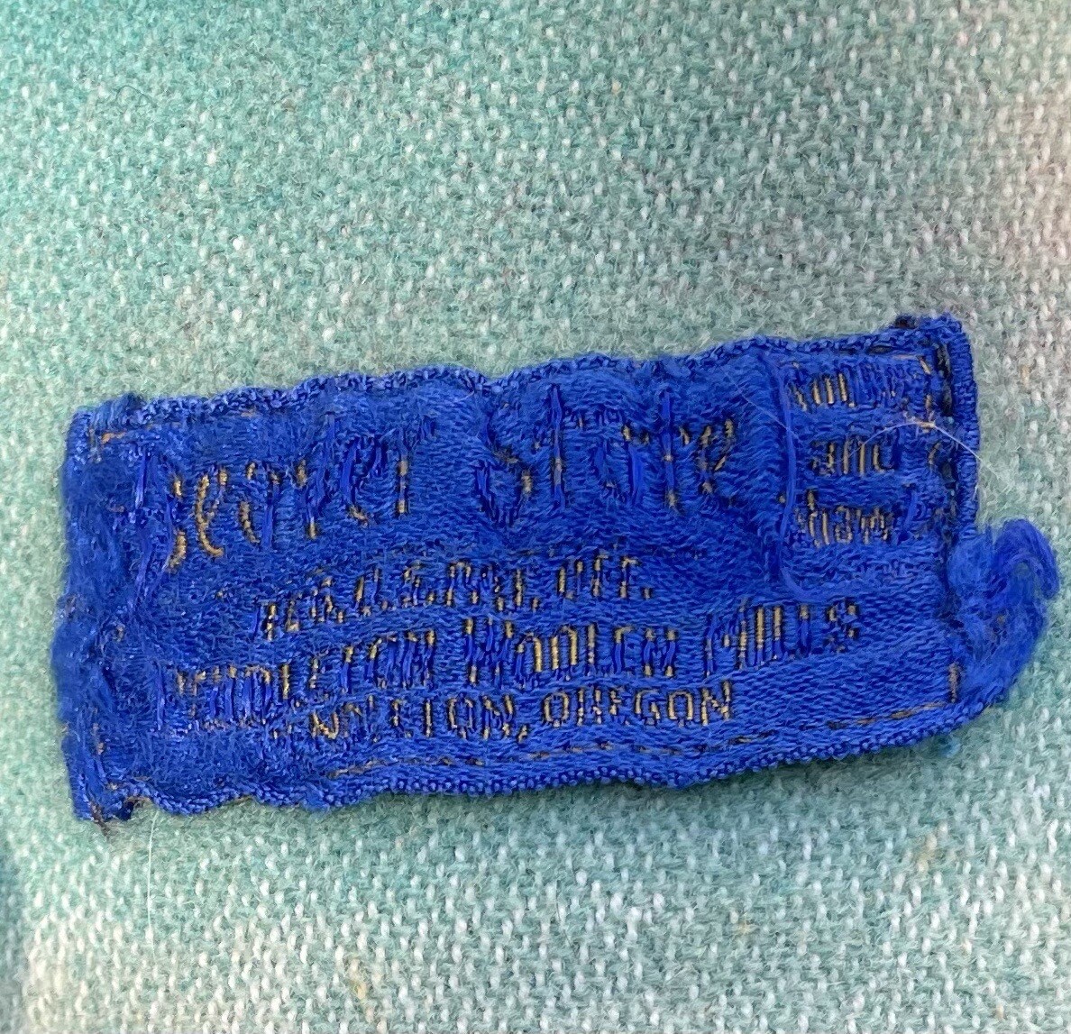 Vintage Pendleton Beaver State Robes And Shawls Chief Joseph Blanket