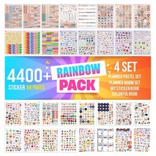colortouch Planner Sticker Pack, 4400 St Bugg...