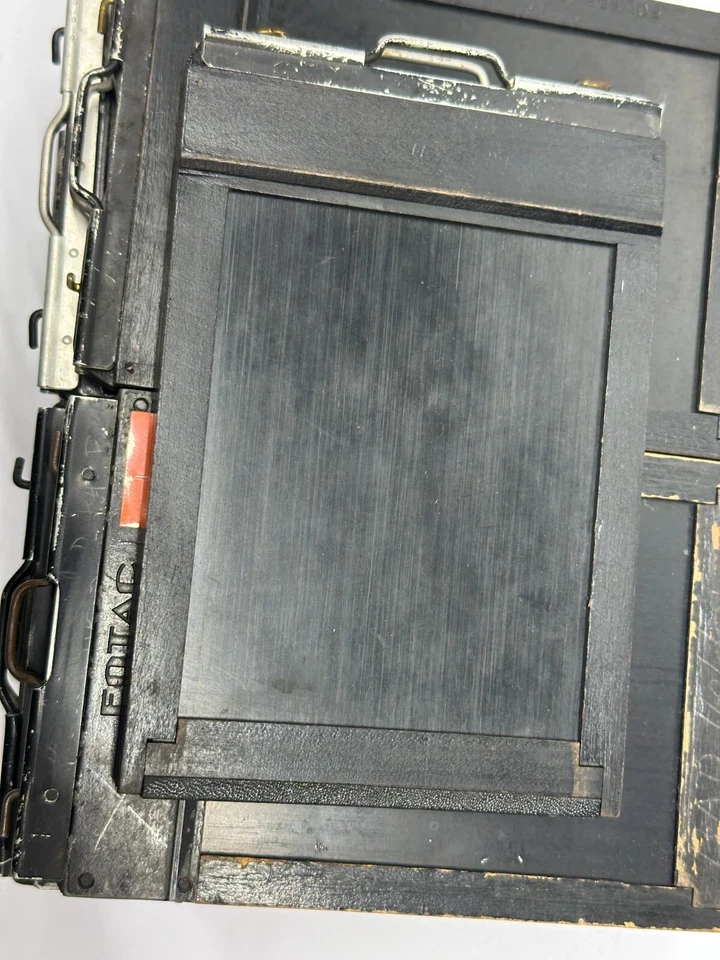 Lot of 15 Folmer Graflex Graphic 3-1/4" x 4-1/4" Film Holders Early Wood 4x3 - Image 3 of 4