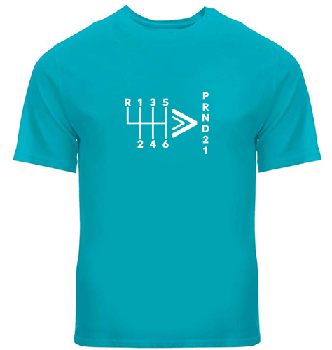 Manual Automatic TShirt Print Manual Greater Than Automatic Stick Shift Car Love - Picture 33 of 34