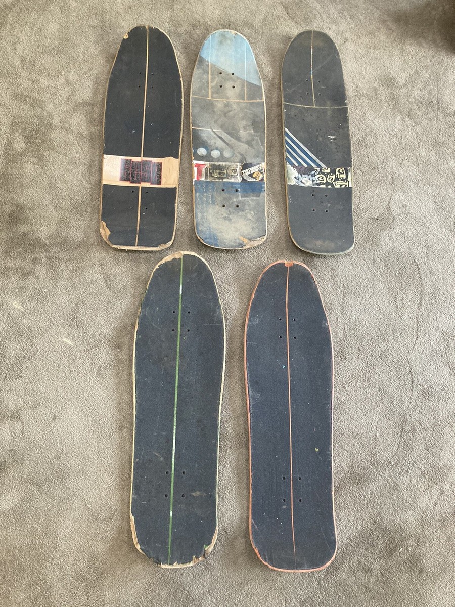 Lot of 5 Reissue Skateboard Decks Santa Cruz Tom Knox Police