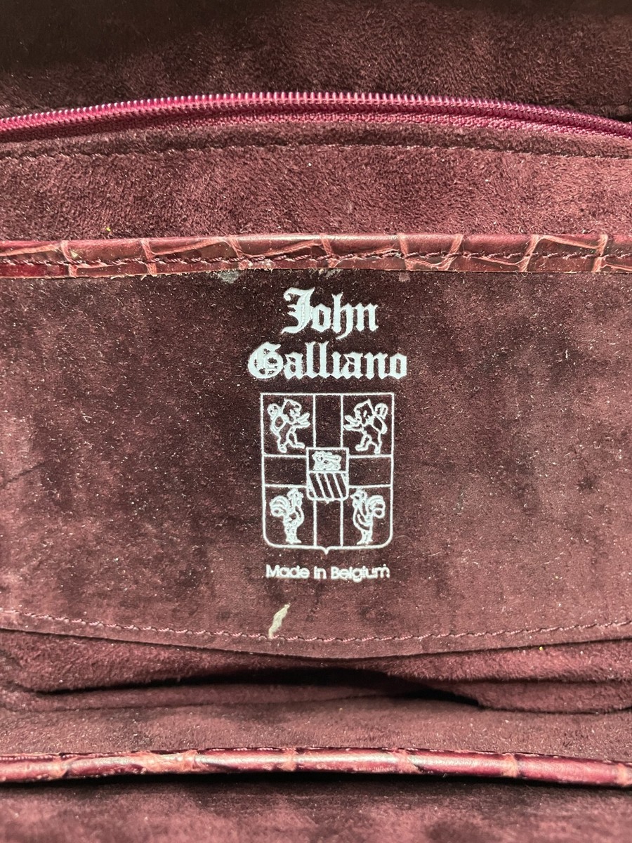 バッグ galliano John Galliano Vintage Archive Spring 1998 Ikat Print Frame