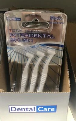 Angled Inter Dental Brush 3 Pack Interdental Brush Tooth Pick/Brush Dental Floss