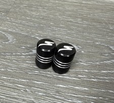 Specialized Repop Black Bike Schrader Valve Caps Aluminum Mountain Bike
