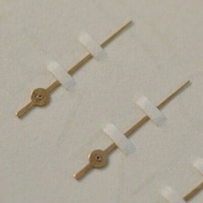 watch sweep second hand 0.16 mm gold