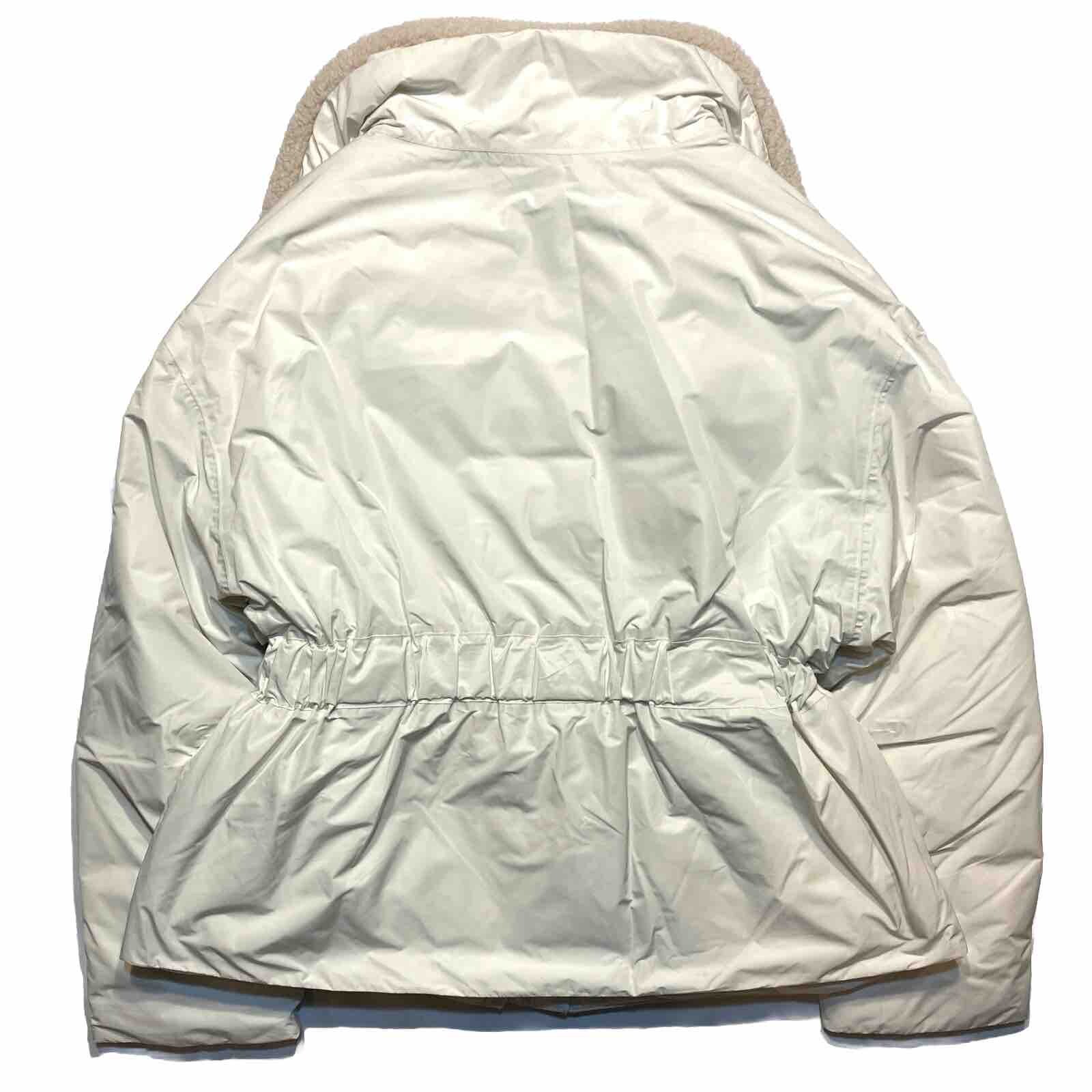SWEATY BETTY Womens Alps Puffer Ski Jacket Coat Lily White (MSRP $368) image 3