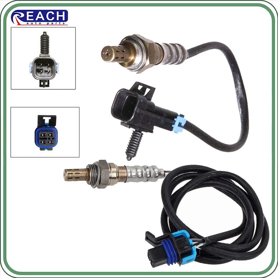 Sensores de oxígeno de 2 piezas para Chevrolet Cavalier 2.2LL4 2003 2004 2005 DOHC 2002 Foto 2 de 4