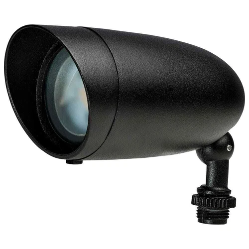 SATCO 900 Lumen Low Voltage Matte Black Hardwired LED Landscape Flood Light - Picture 1 of 10