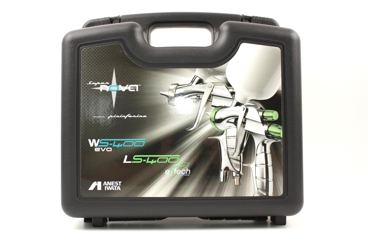 ANEST IWATA SUPER NOVA Spray Gun WS-400-1401B-S1 1.4mm with cup 