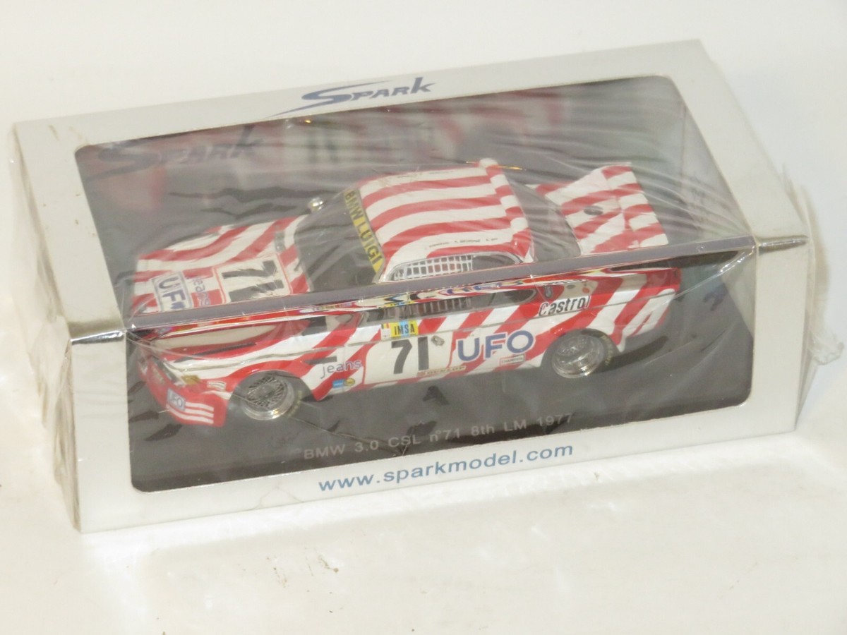 1/43 BMW 3.0 CSL UFO Luigi Racing Le Mans 24 Hrs 1977 #71 1/43 BMW 3.0 CSL UFO Luigi Racing Le Mans 24 Hrs 1977 #71