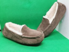 Ugg Australia Brown Ansley Moccasin Slippers Shoes Women s S/N 3312 Size 7